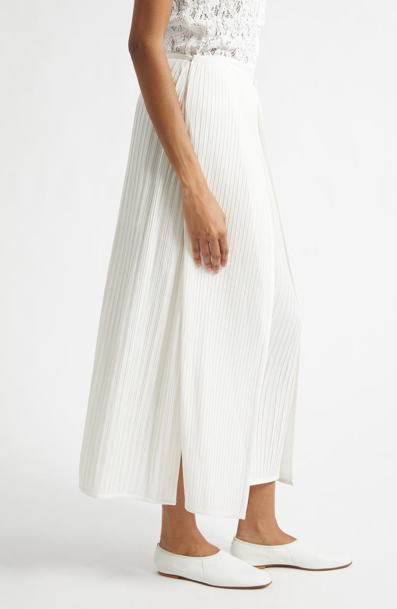 EENK Flowy Pleated Skirt, Alternate, color, Ivory