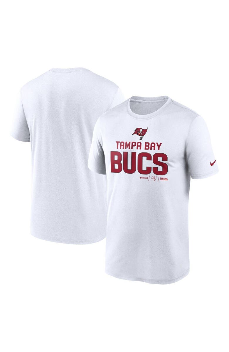 Nike Men's Nike White Tampa Bay Buccaneers Legend Community Performance T-Shirt, Main, color, White