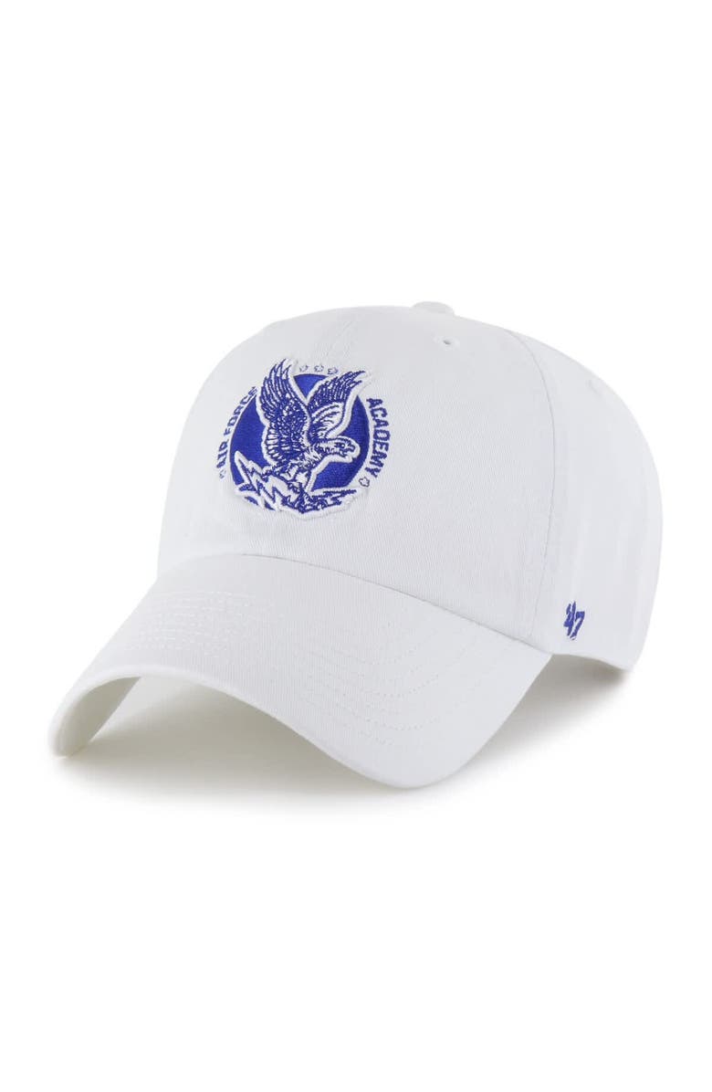 '47 Men's '47 White Air Force Falcons Vault Clean Up Adjustable Hat, Main, color, 
