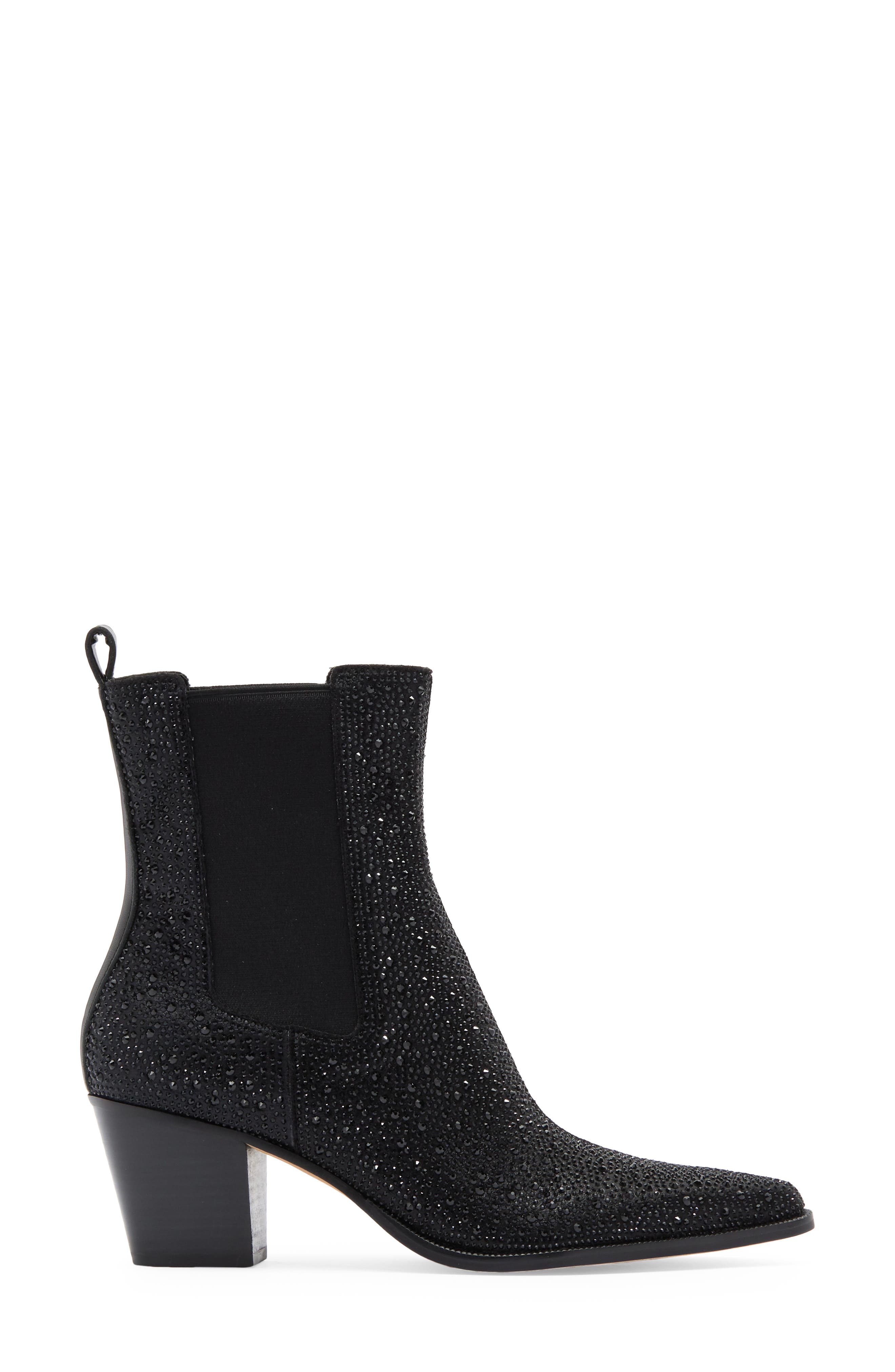 Dolce Vita Shadie Crystal Chelsea Boot, Alternate, color, 