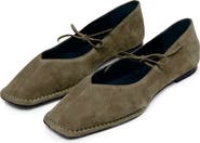 ALOHAS Sway Square Toe Ballet Flat