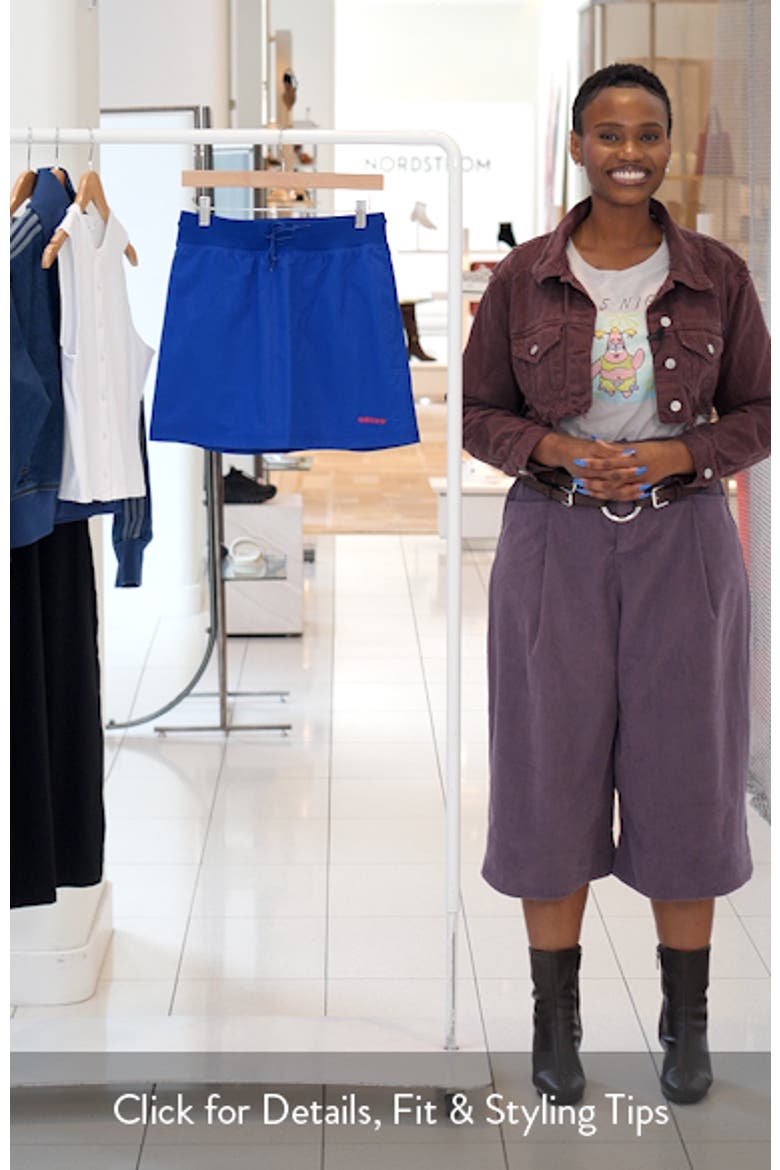 Recycled Drawstring Miniskirt video