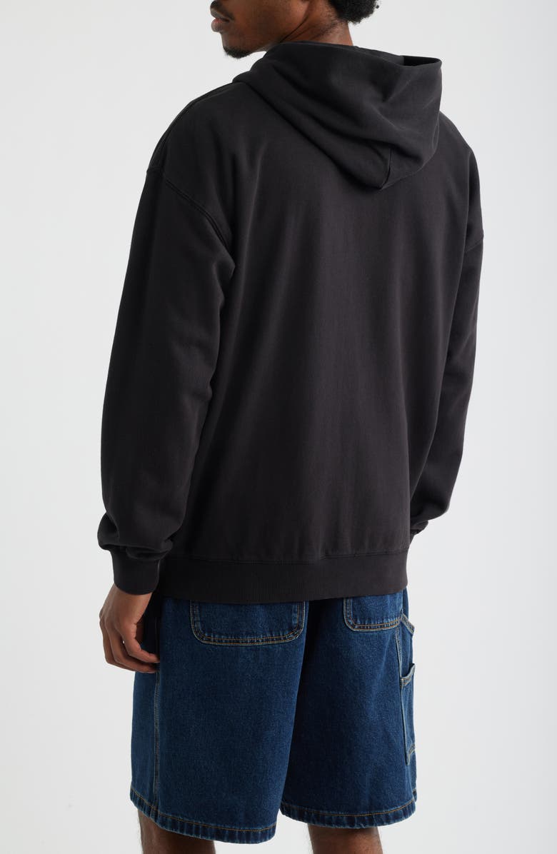 Rip Curl Liquid Trips Zip Hoodie, Alternate, color, Washed Black