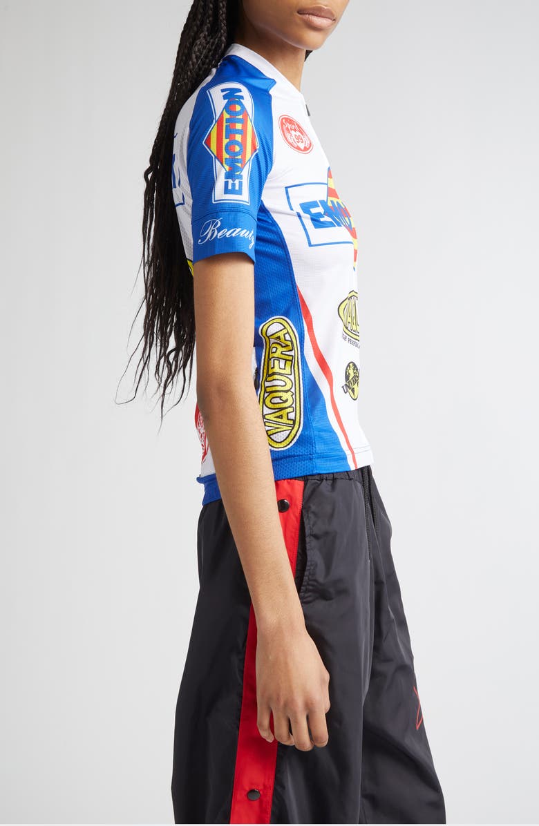Vaquera Emotion Cycling Jersey Top, Alternate, color,
