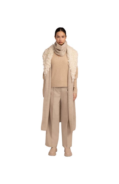 Loop-Stitched Cashmere Vest