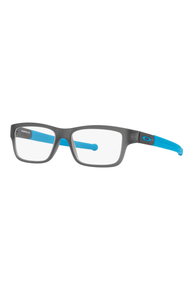 Kids' Marshal™ 47mm Rectangular Optical Glasses, Alternate, color, GREY