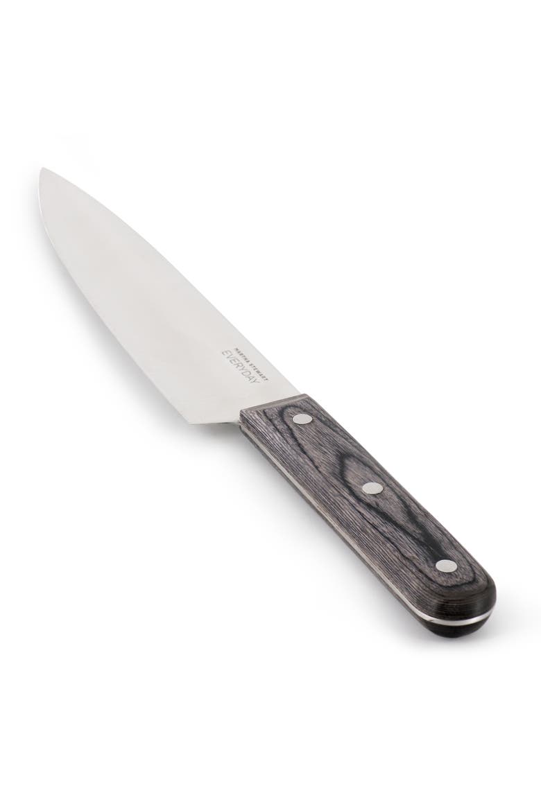 8 Inch Stainless Steel Chef Knife with Wood Handle, Alternate, color, Dark Gray