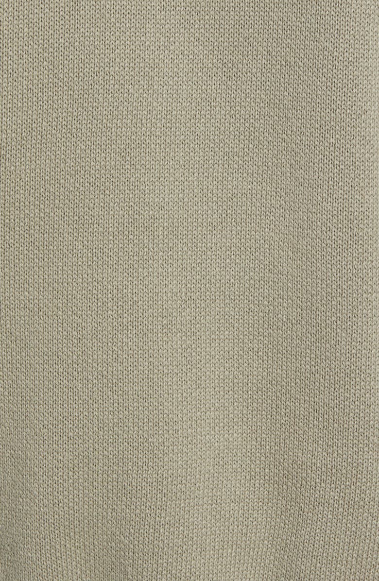 Fear of God Essentials Logo Knit Pullover Hoodie, Alternate, color, Pistachio