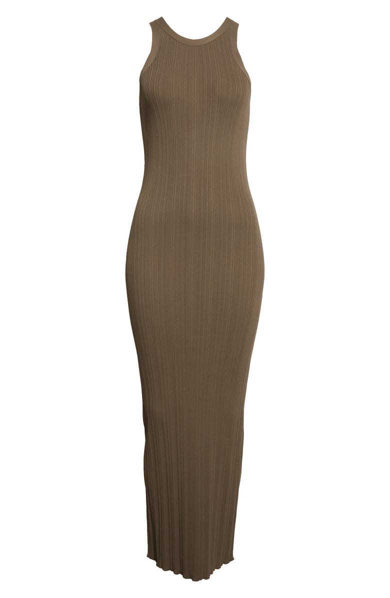 TOTEME Seamless Rib Tank Dress, Alternate, color,