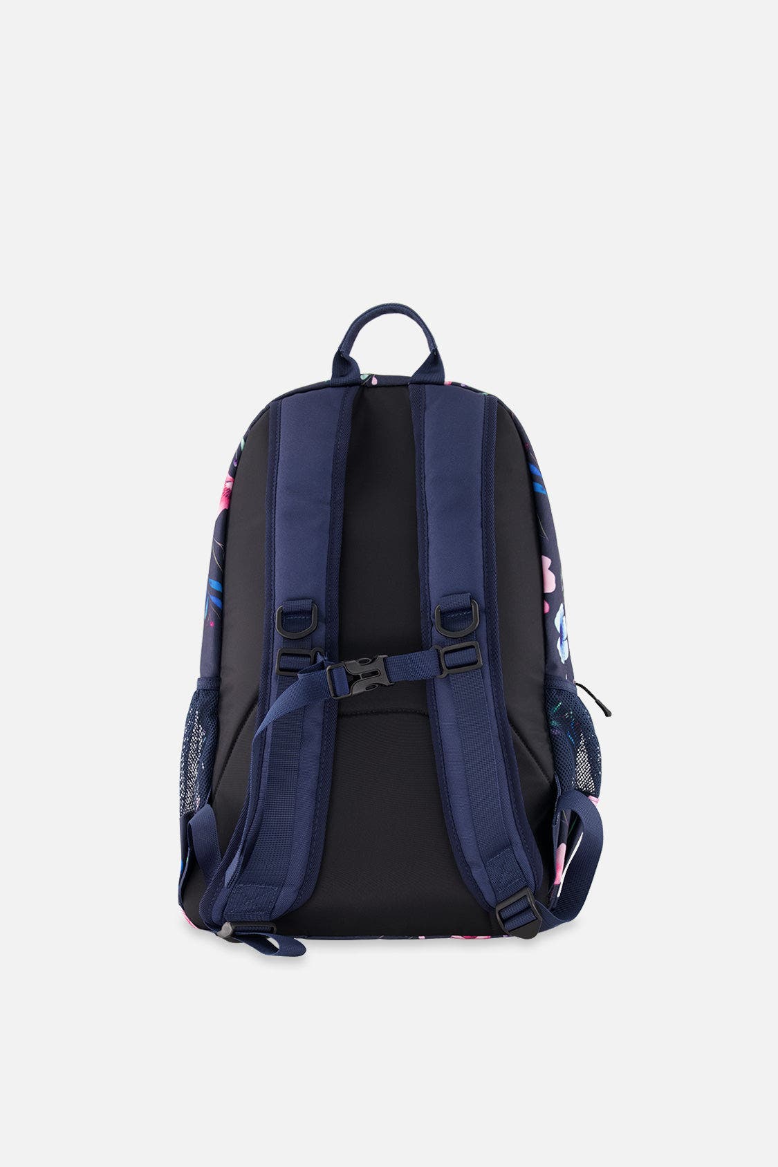 Backpack, Alternate, color, Blue Floral Print