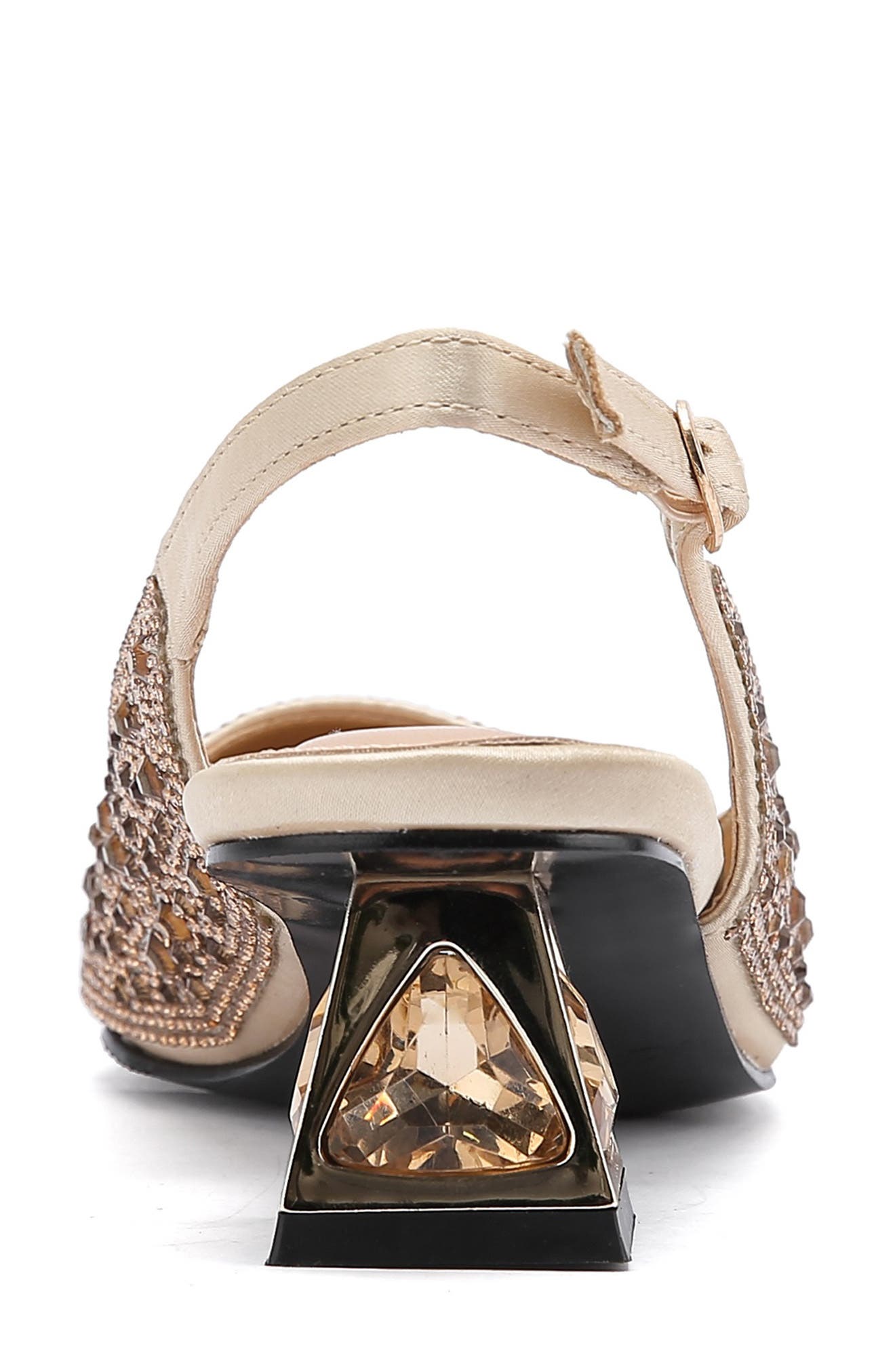 Ronda Slingback Pump, Alternate, color, GOLD