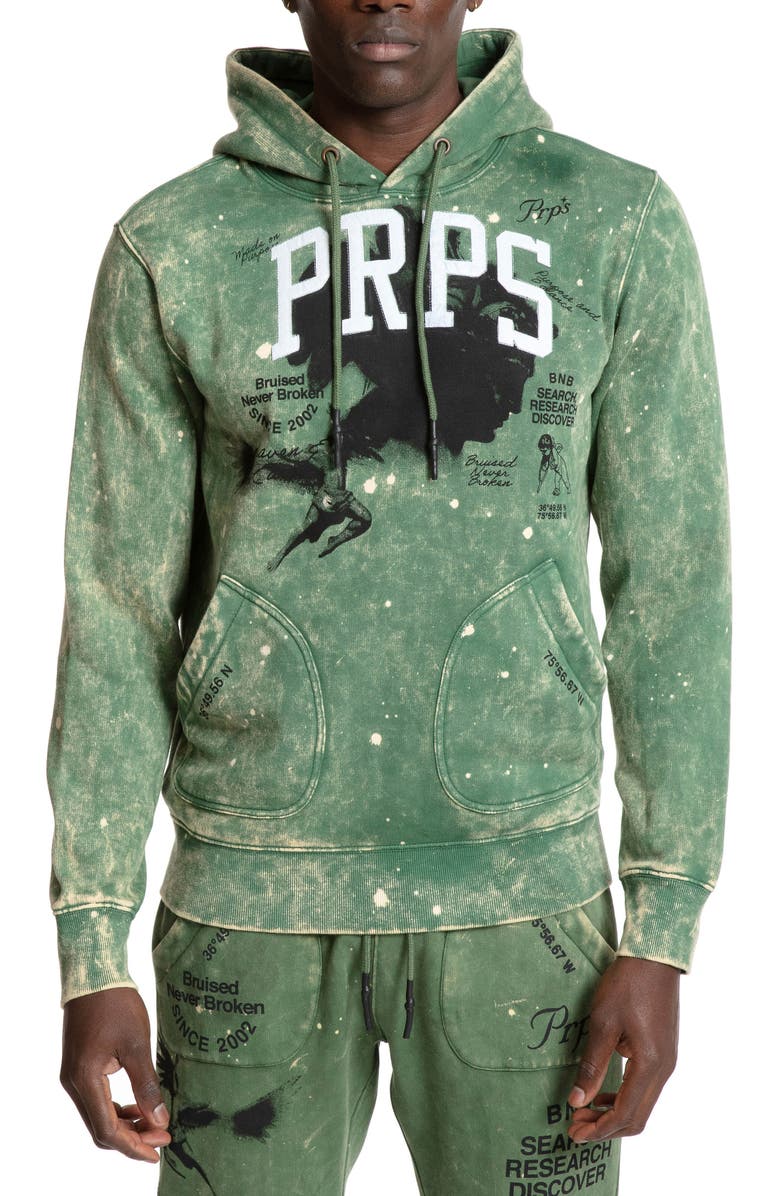 PRPS Supreme Cotton Blend Hoodie, Main, color, 