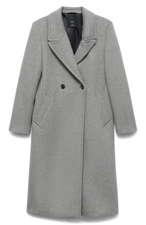 MANGO MANGO DOUBLE BREASTED COAT 