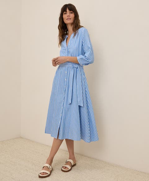 Organic Cotton Sunset Lightweight Cotton Easy Dress