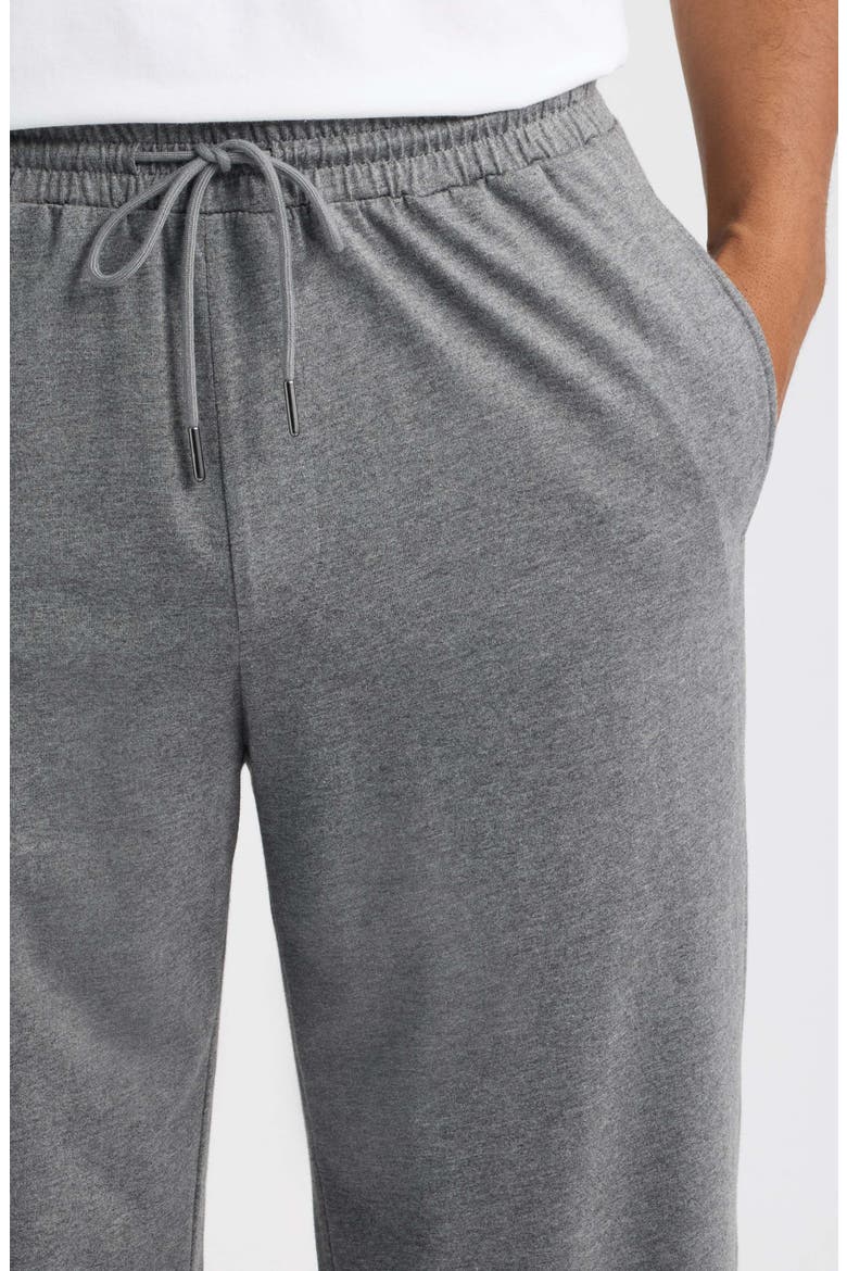 Cotton & Tencel® Modal Lounge Pants, Alternate, color, GREY CHARCOAL HTR