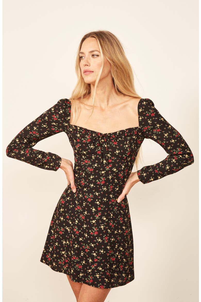 Sydney Sweetheart Minidress, Alternate, color, REBECCA