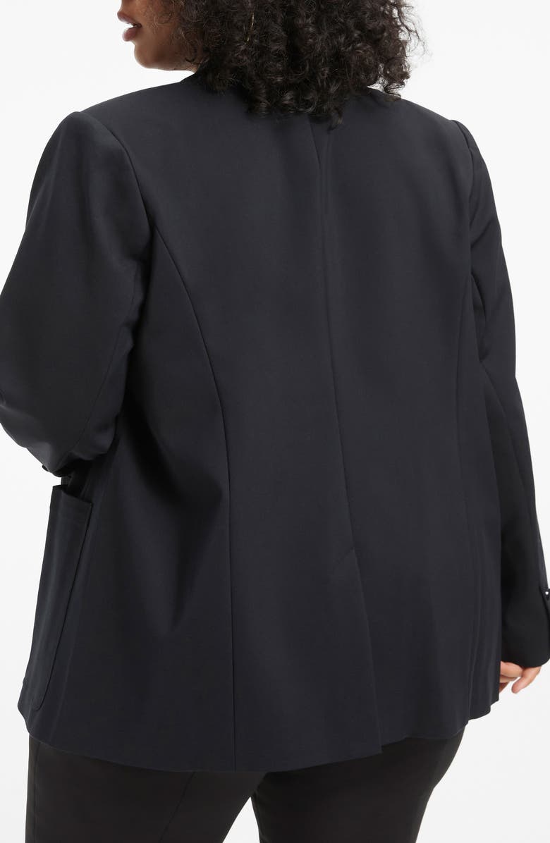 Good American Unisex Blazer, Alternate, color,