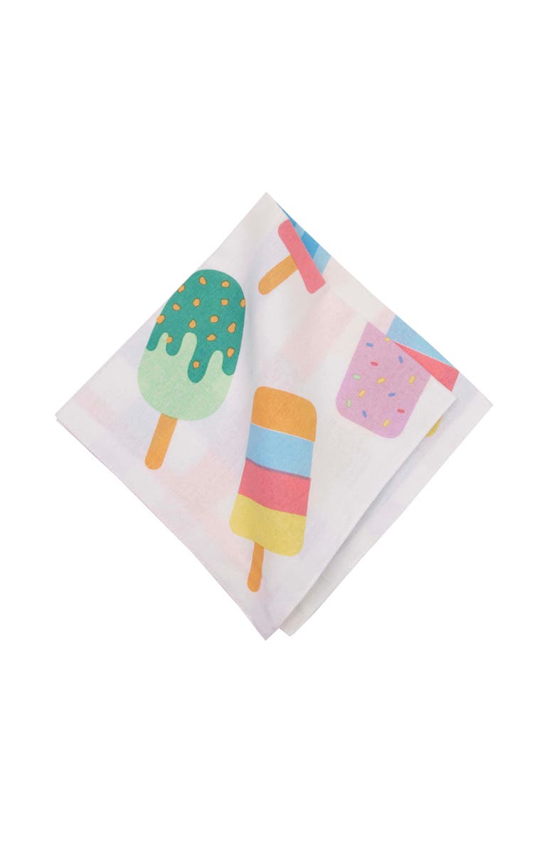 C&F Home Popsicle Summer Embroidered Napkins Set of 6, Alternate, color, Pink
