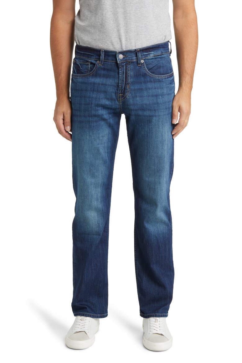 Austyn Clean Pocket Straight Leg Jeans, Main, color, IRONWOOD