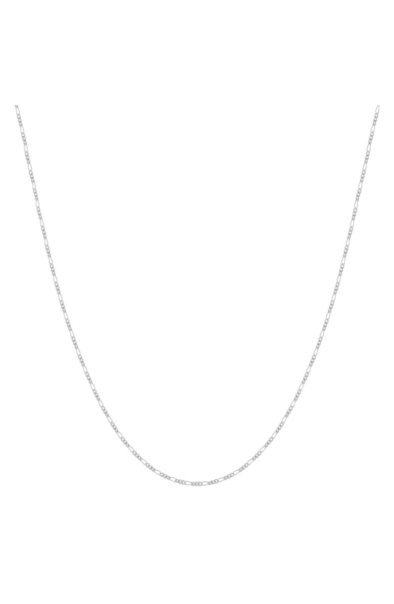 Dontello Gian Sterling Silver Thin Pendant Necklace, Main, color, Silver