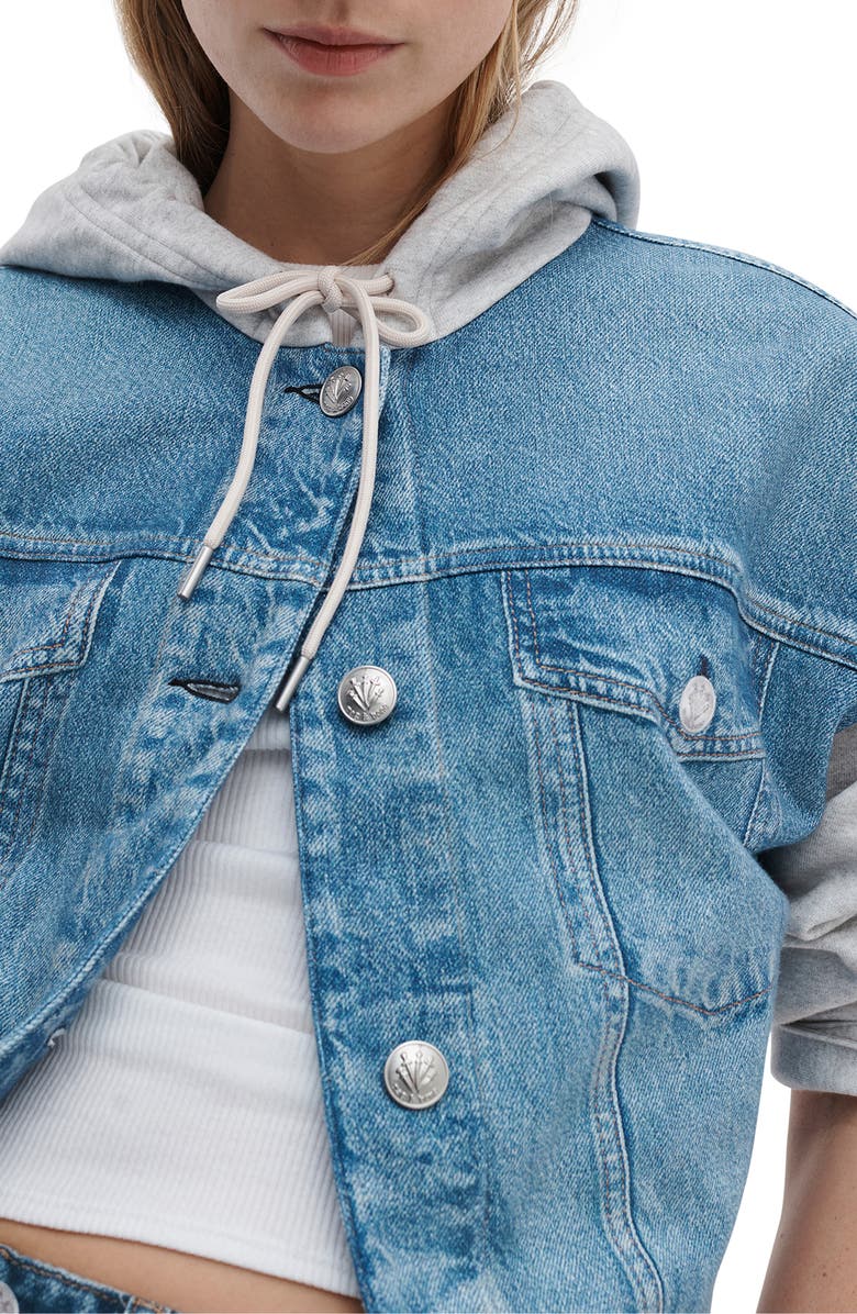 rag & bone Miramar Mixed Media Jacket, Alternate, color, Sport