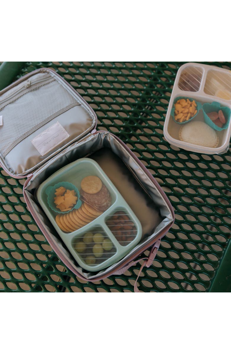 Parker Kids Co. Lunch box + Patches - Adventure Set, Alternate, color, Rain