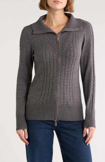 CYRUS Double Zip Cardigan