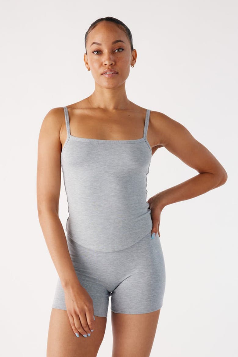 The Cool-Comf Cami Tank, Alternate, color, Heather Gray