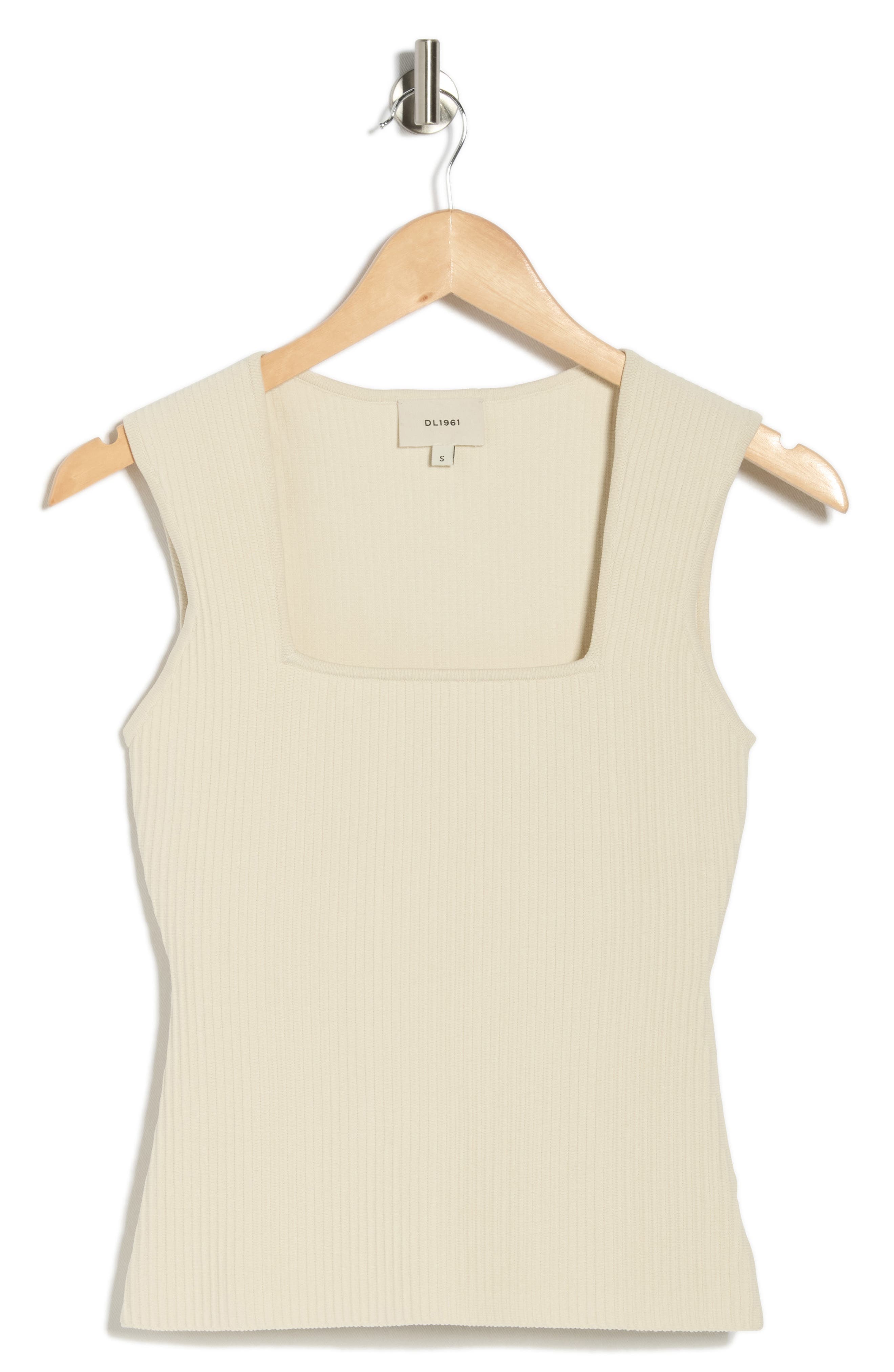 DL1961 Square Neck Sleeveless Top