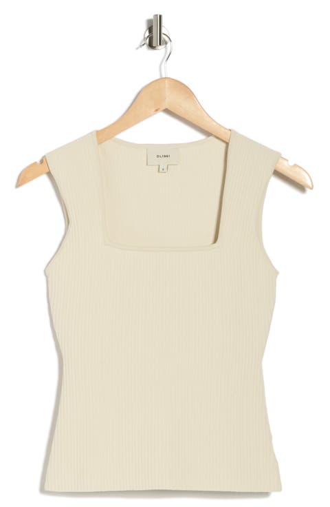 Square Neck Sleeveless Top