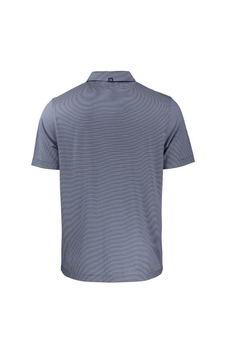 Cutter & Buck Men's Cutter & Buck Navy Indianapolis Colts  Americana Forge Eco Double Stripe Stretch Recycled Polo, Alternate, color, 