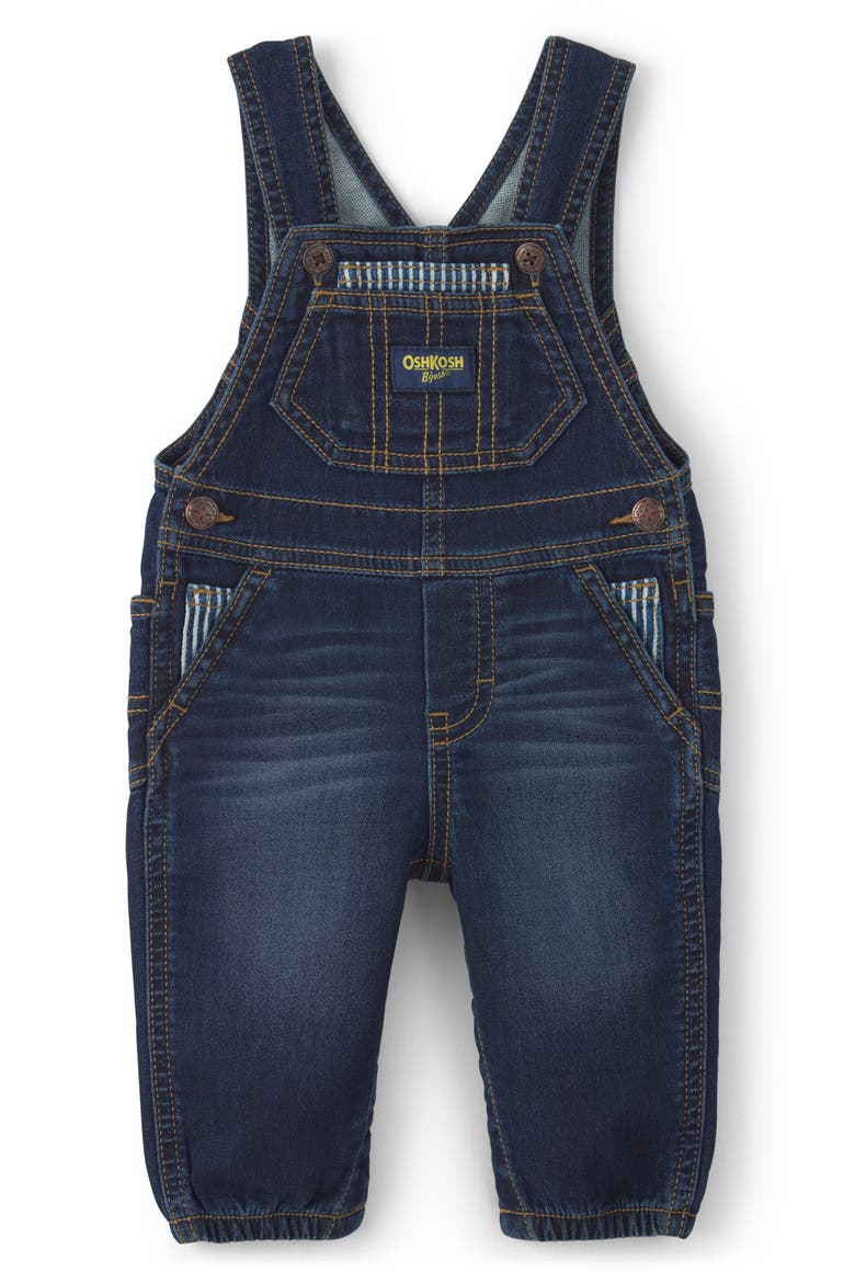 Denim Overalls, Main, color, DENIM
