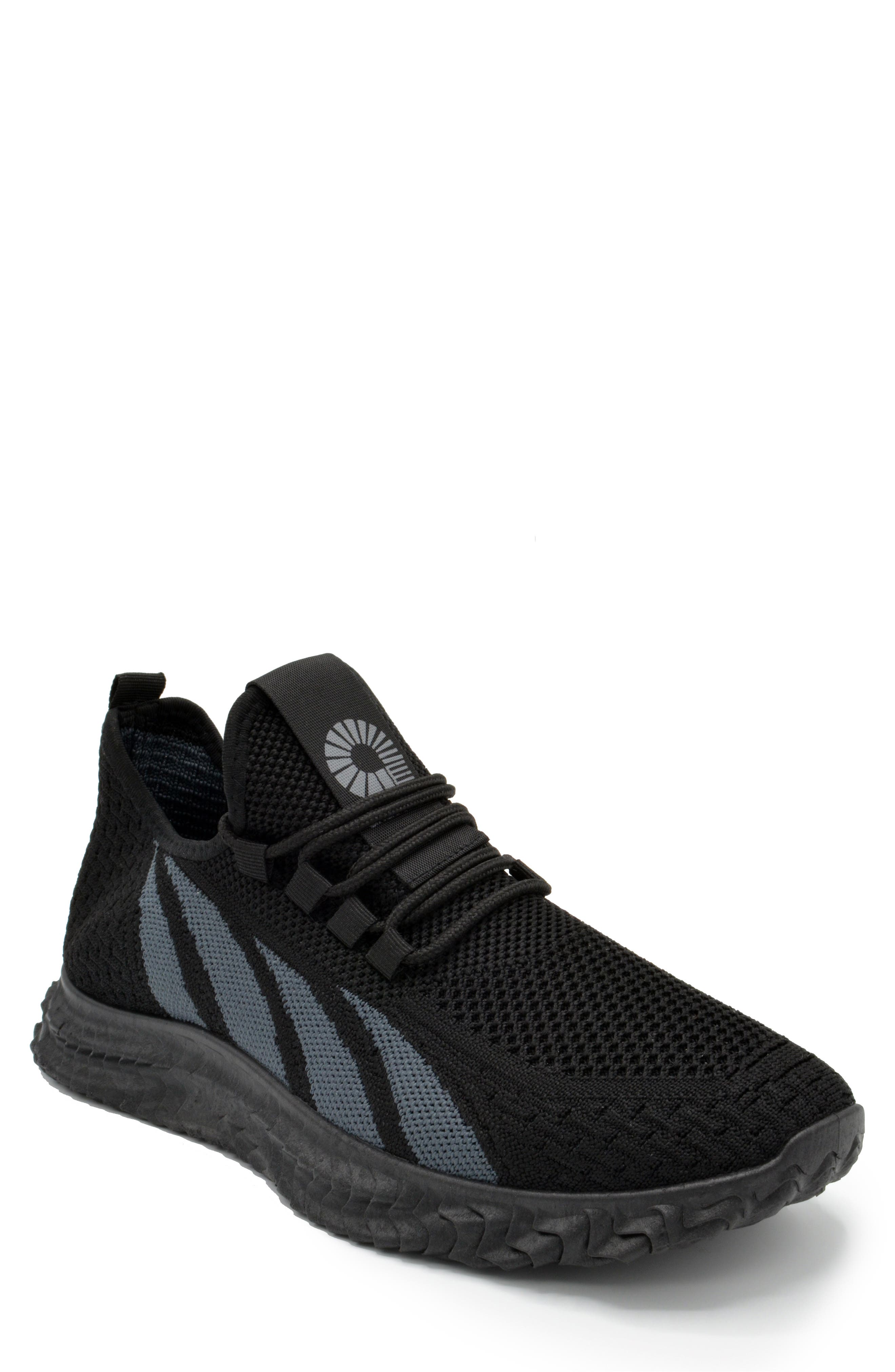 AKADEMIKS Wave Knit Stripe Sneaker, Main, color, 