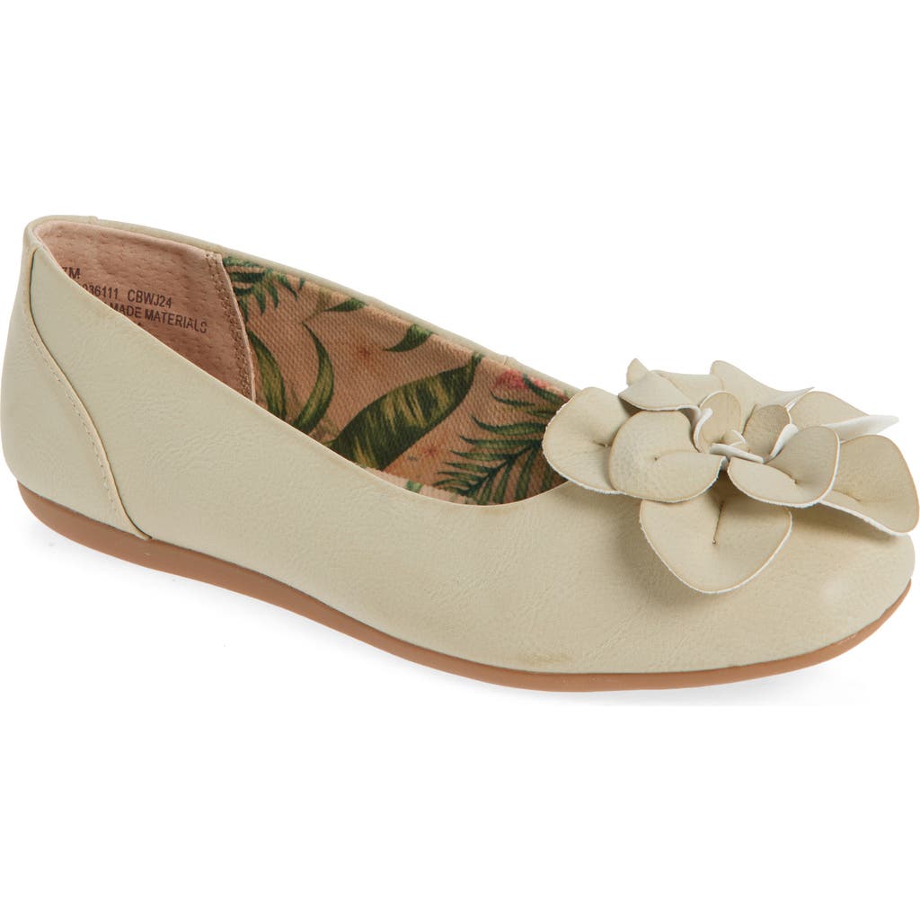B O C By Børn Peony Flat In White