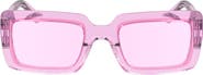 Longchamp 53mm Rectangular Sunglasses