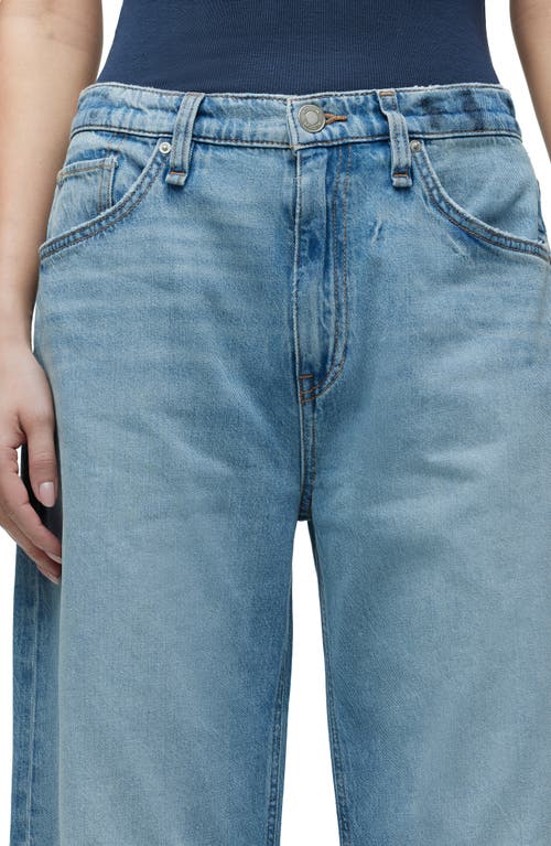 Hudson Jeans Jodie High Waist Super Wide Leg Jeans In Blue