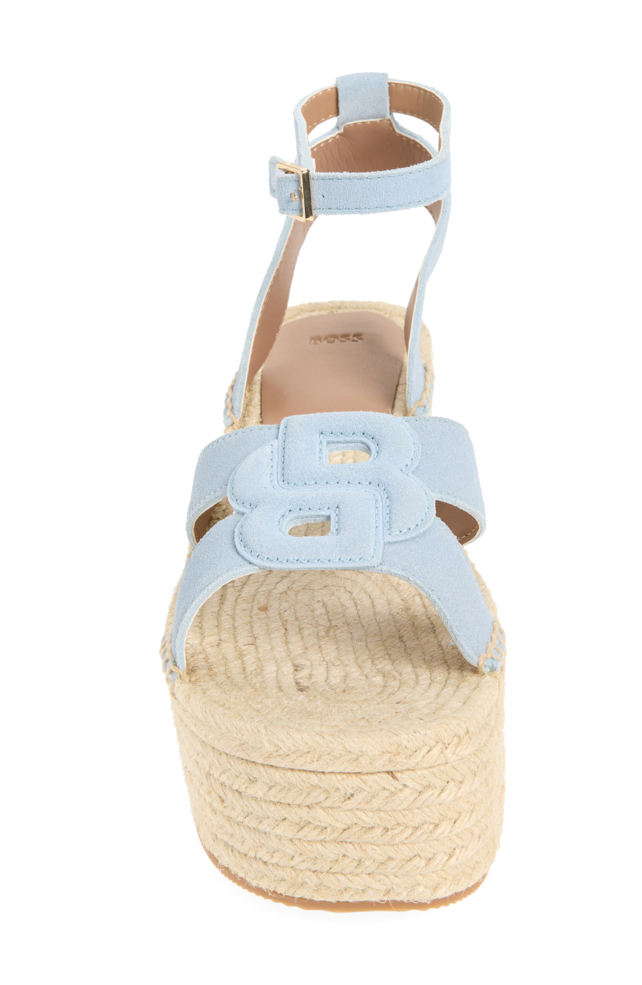 Machica Espadrille Platform Sandal, Alternate, color, LIGHT/ PASTEL BLUE