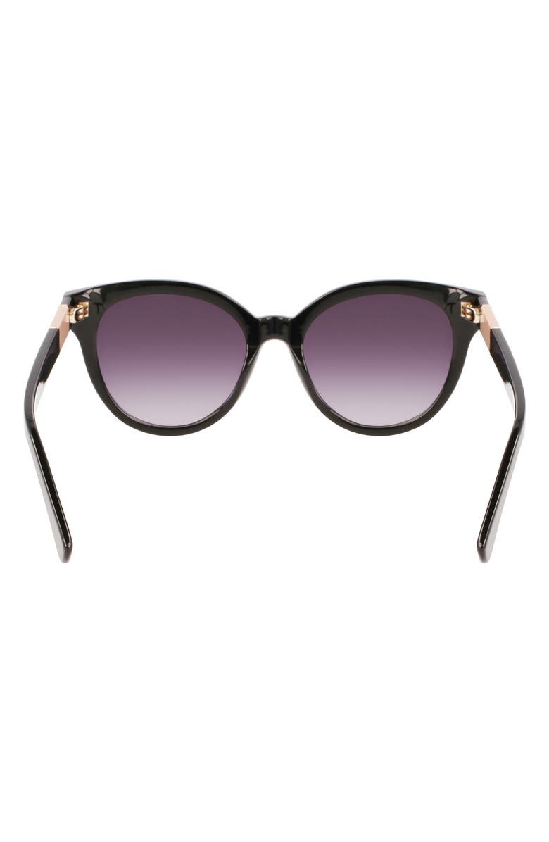 Longchamp Le Pliage 53mm Gradient Round Sunglasses, Alternate, color,