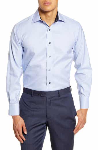 Trim Fit Check Dress Shirt