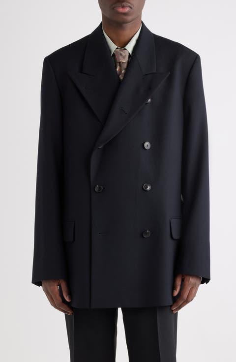 Bosar Double Breasted Wool Sport Coat