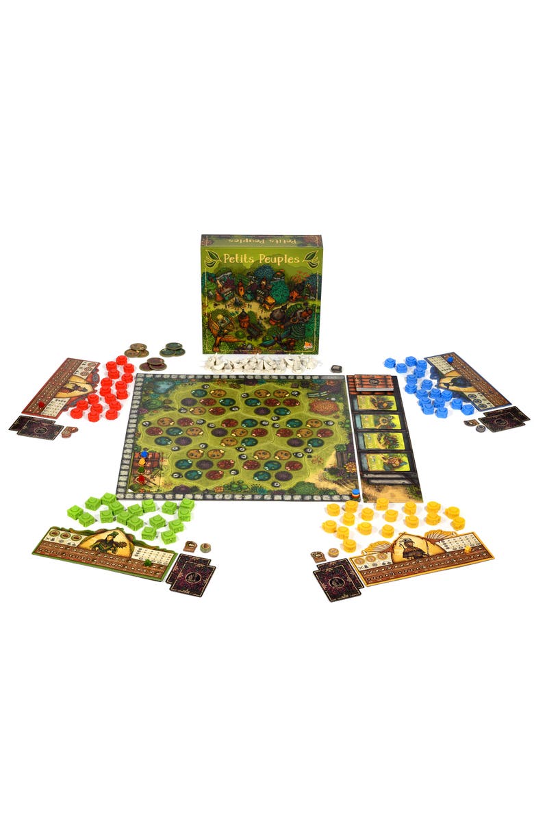 BOMBYX Garden Nation War And Building Board Game, Ages 10+, Alternate, color, Multicolored
