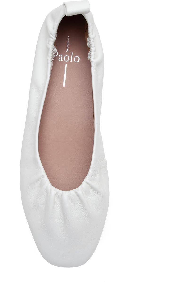 Linea Paolo Newry Ballet Flat, Alternate, color, Eggshell