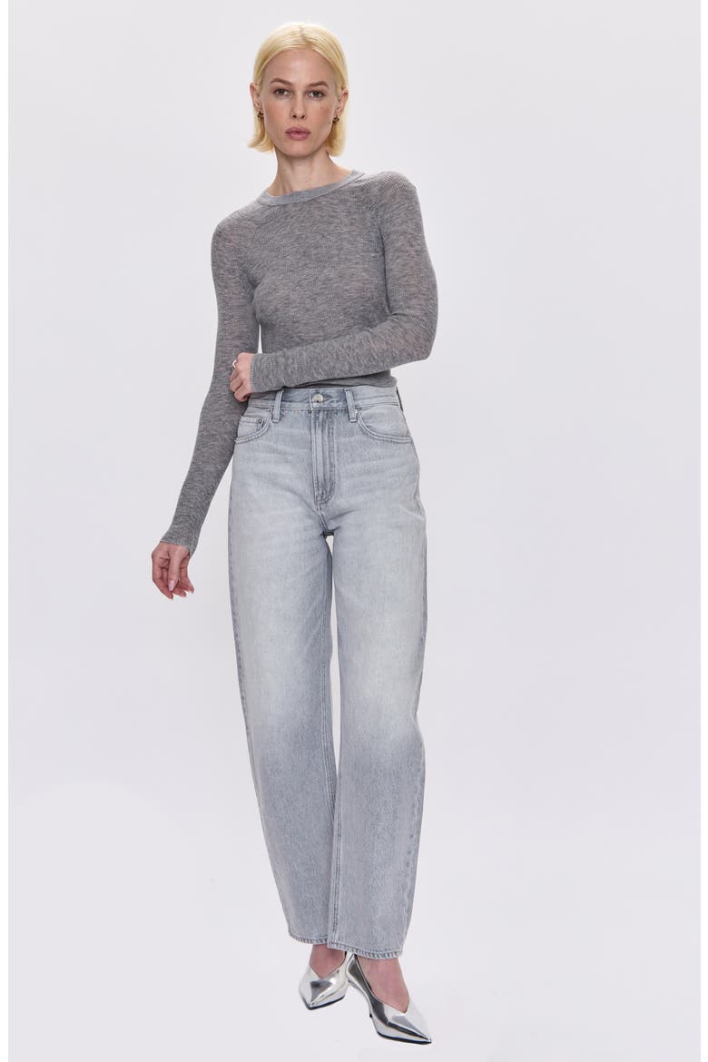 Wes Ankle Barrel Leg Jeans, Alternate, color, ENIGMA
