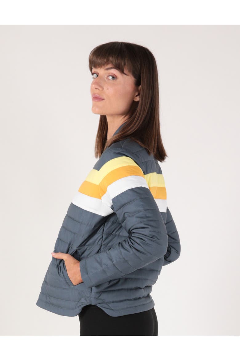 Nova Jacket, Alternate, color, Slate/Orange/Yellow/White