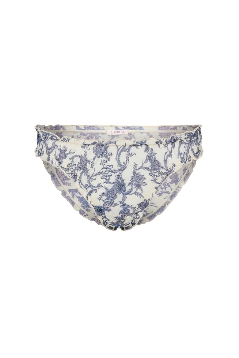 Winette Bikini Panties, Alternate, color, Novelty blue