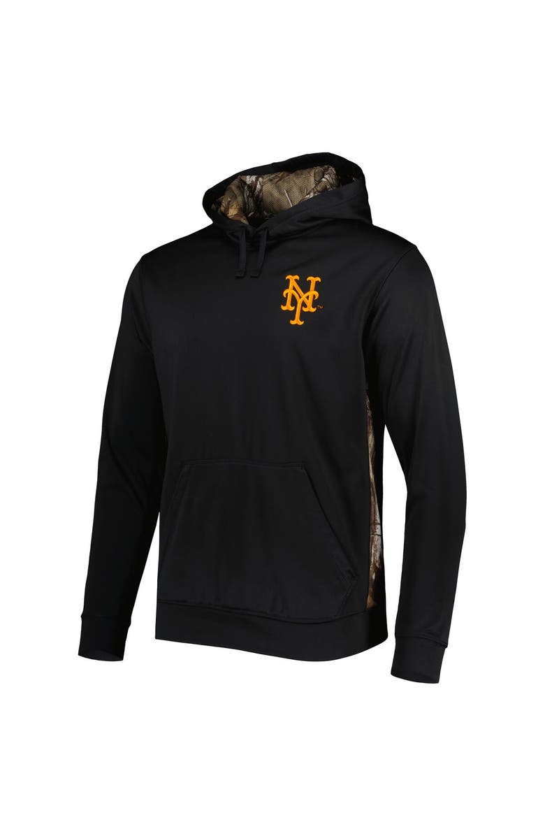 DUNBROOKE Men's Dunbrooke Black/Camo New York Mets Ranger Pullover Hoodie, Alternate, color, Black