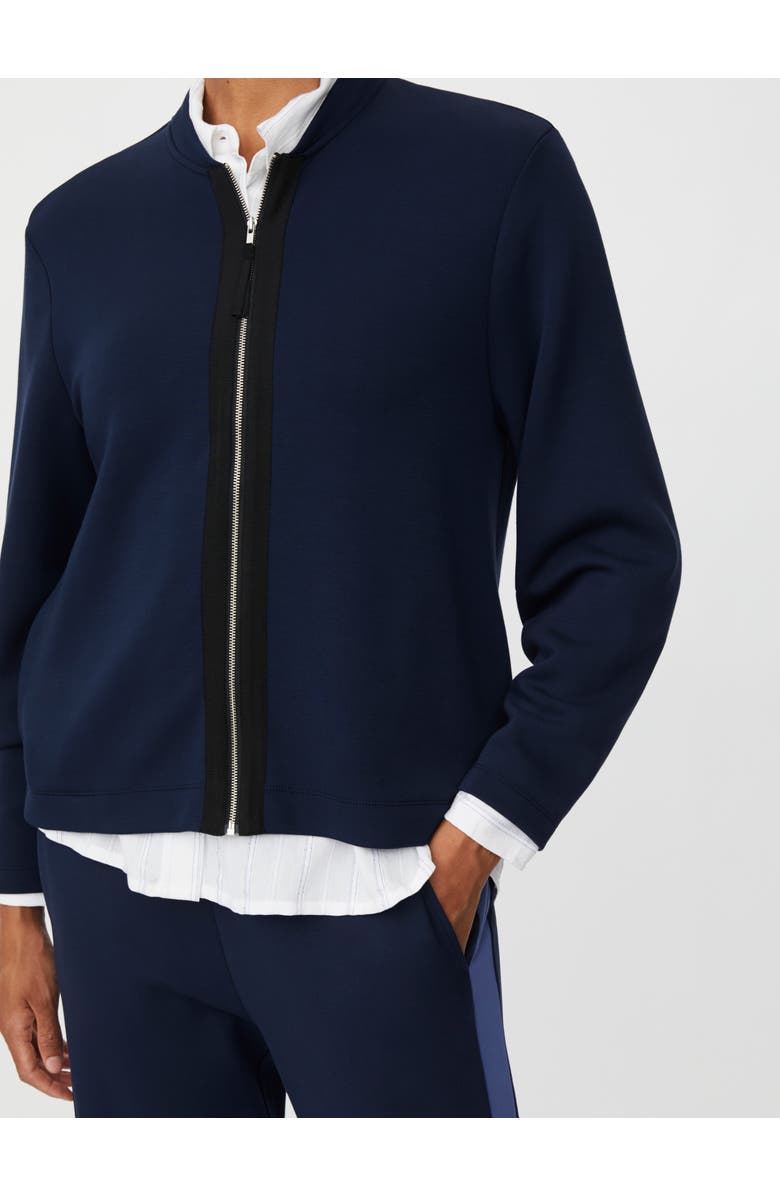Masai Copenhagen Junesse Long Sleeve Bomber Jacket, Alternate, color, Navy Blazer