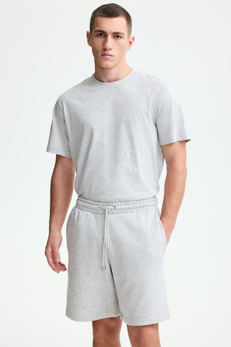 Regular Fit Shorts, Alternate, color, Light gray melange