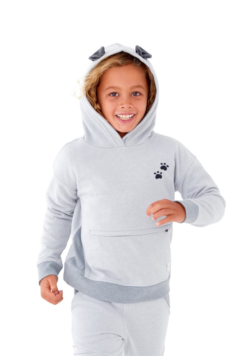 Cubcoats Cubocats Kids' Pimm the Puppy 2-in-1 Stuffed Animal Hoodie, Alternate, color,