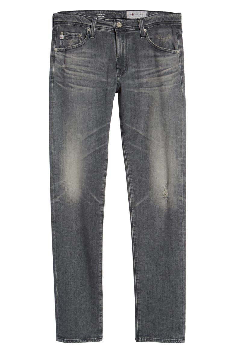 Tellis Slim Fit Jeans, Alternate, color, 8 YEARS CONJURE